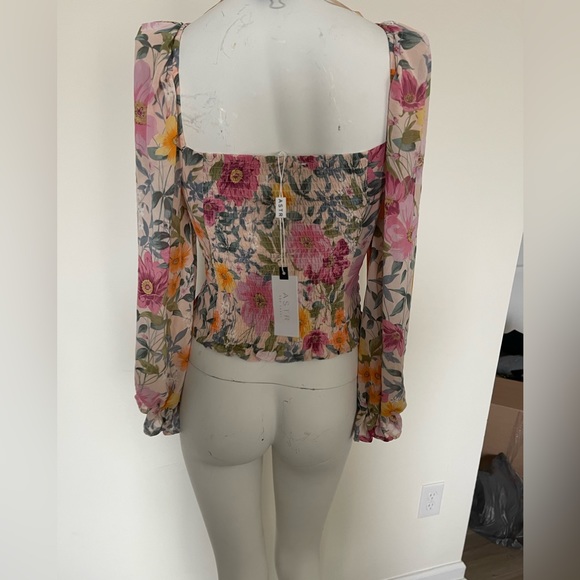 NWT ASTR Flores cheer top - Picture 2 of 6